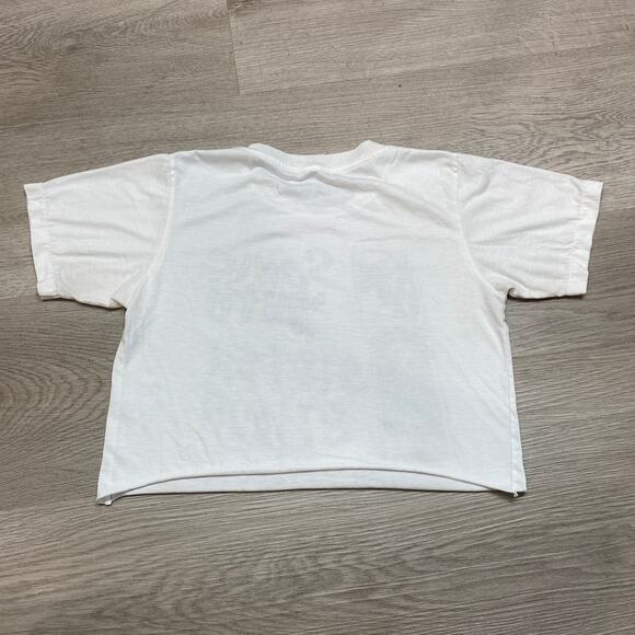 Sonic Youth Sister 87 Tour Reprint Crop Top Single Stitch Size Small - Picture 3 of 10